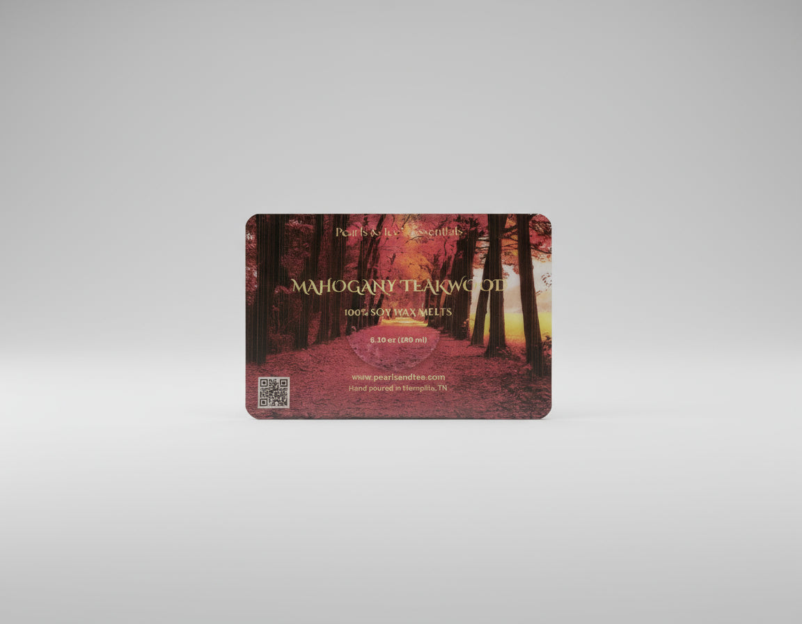 Mahogany Teakwood Soy Wax Melt