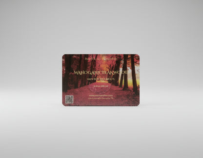 Mahogany Teakwood Soy Wax Melt
