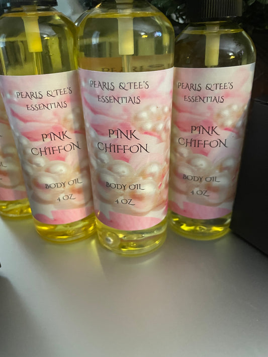 Pink Chiffon Body Oil