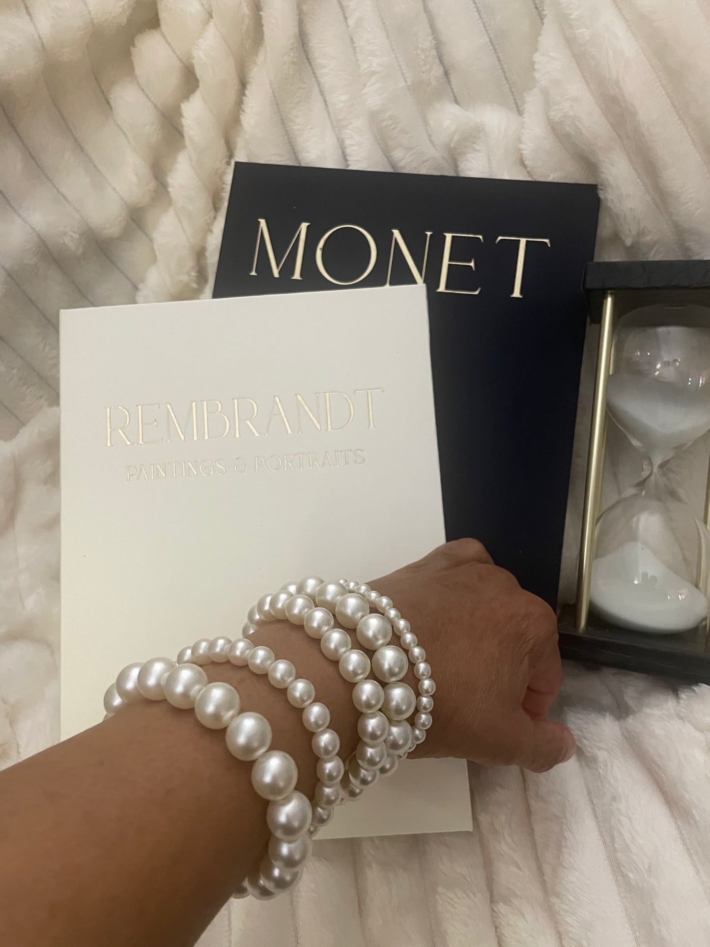 Strings of Pearls (Necklace and Bracelet Set) by Ann